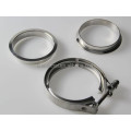 Stainless Steel Male Female Flange Pipe Exhaust V Band Clamp